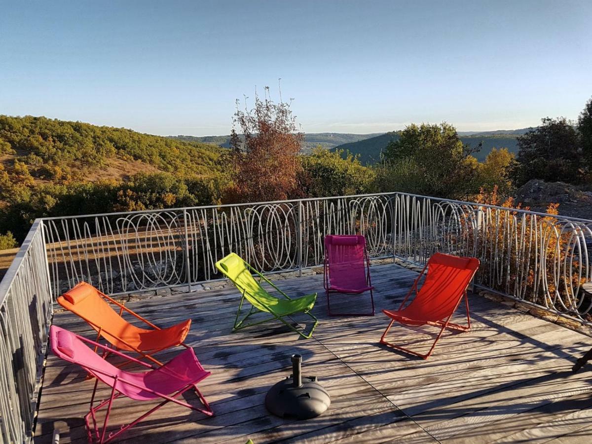 Pensjonat La Roulotte Clerelu - Du Domaine Des Ramonets Cahors Zewnętrze zdjęcie